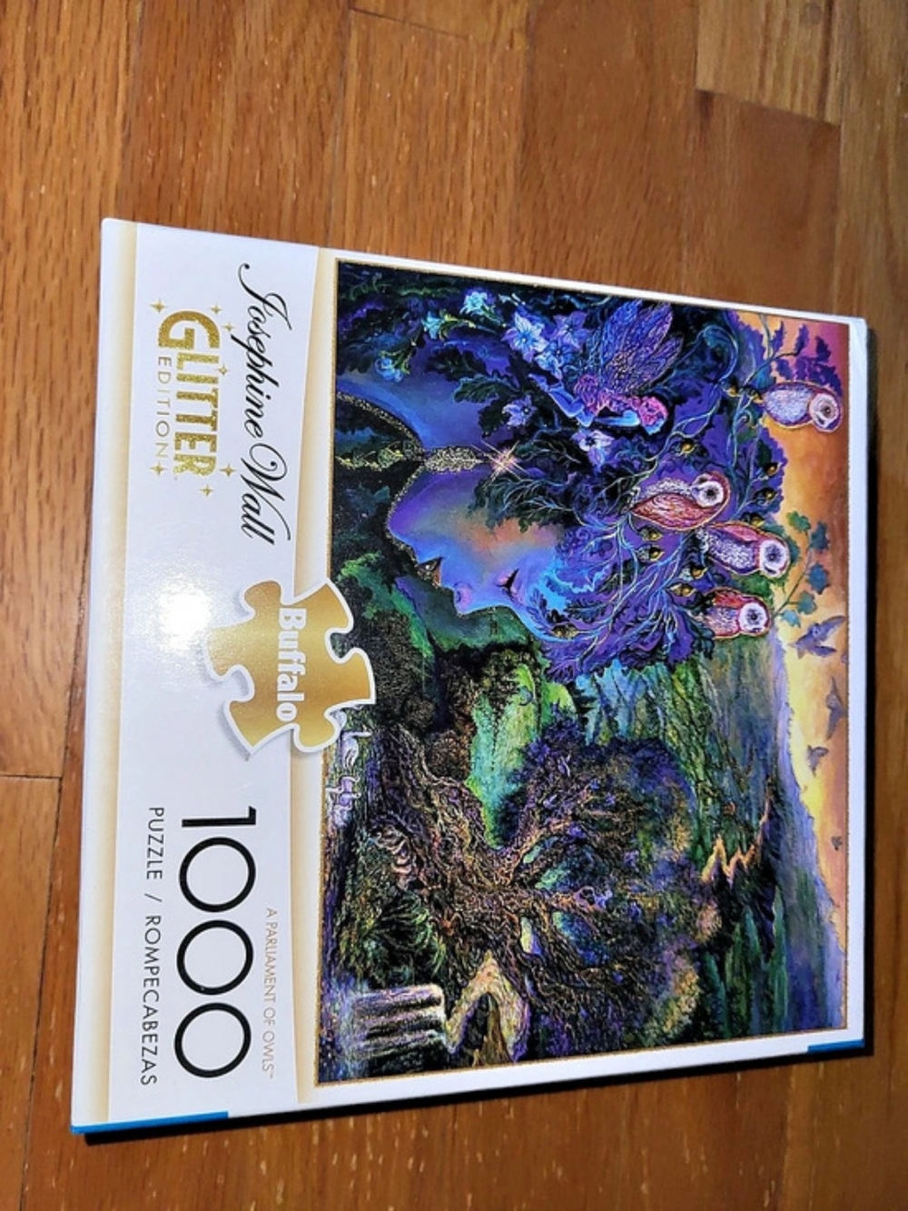 Josephine Wall A Parliament of Owls Glitter Edition 1000 Piece Puzzle New
